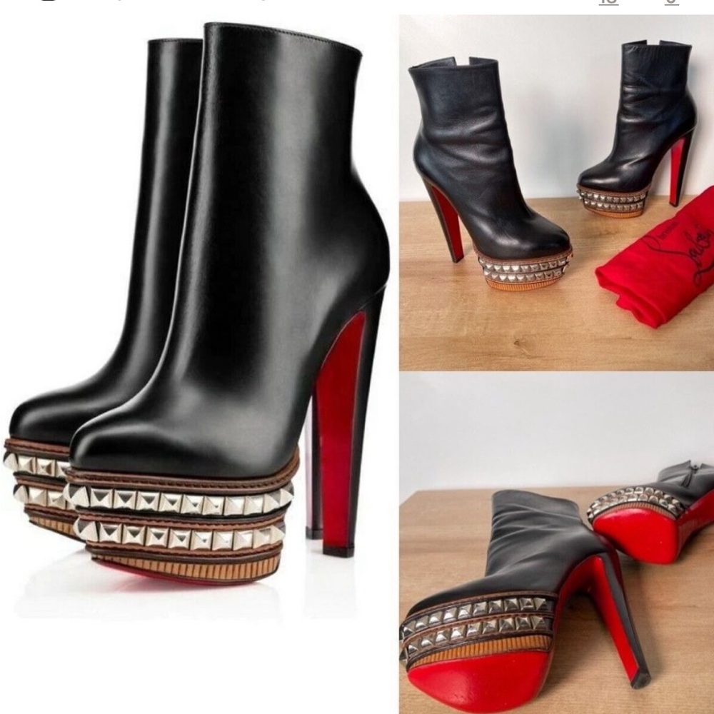 Christian Louboutin Platform Booties